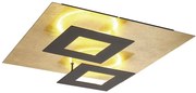 Plafoniera LED design ambiental DALIA Black/ gold