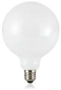Bec LED, E27 globo d125 08w 2700k cri90 transparent
