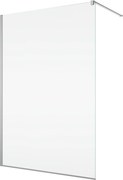 Paravan dus sticla walk-in 80x200 cm cu cadru metalic crom Sanswiss Easy 800x2000 mm