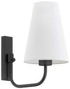 Lampă de perete SAFIANO 1xE27/15W/230V negru Argon 8376