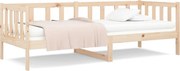 vidaXL Pat de zi fără saltea, 90x190 cm, lemn masiv de pin