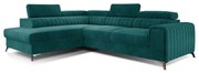Coltar extensibil Laurence pe stanga Matvelvet 75