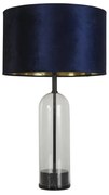 Veioza/Lampa de masa design decorativ Oxford negru, navy