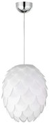 Pendul Choke, d=30 cm, h=36 cm, 40 w, alb, 1xe27