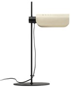 Veioza metal stil retro cu abajur ajustabil MARTINICA negru, bej