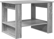 vidaXL Masă de cafea Gri Sonoma 72 x 50 x 50 cm Lemn compozit