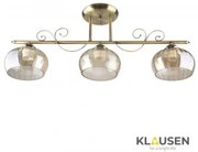 Lustra clasica 3 becuri E27 Toni LY-3293 Klausen