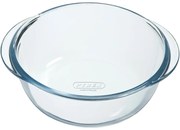 Pyrex Vas rotund pentru cuptor Air Fryer 1 l, 20 x18 x 7 cm, 1 l