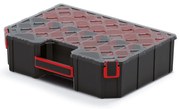 Organizator servieta 39 × 28,4 × 10,5 cm, combinatie, negru