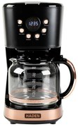 Aparat de cafea negru/arămiu – Haden