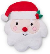 Pernă decorativă din pluș 38x32 cm cu model de Crăciun Christmas Santa – Catherine Lansfield