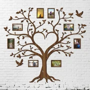 DUBLEZ | Ramă foto Arbore Genealogic din lemn
