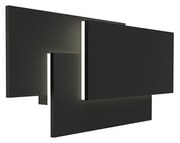 Aplica LED de perete ambientala TAHITI XL 12W neagra