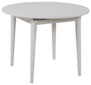 Masă de sufragerie extensibilă Vlasta 2 (alb) (pentru 4 persoane). 1093751