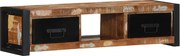 vidaXL Dulap TV 100x30x25 cm lemn masiv recuperat