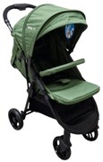 Carucior nou nascuti 2 in 1 BABY CARE™ PRO YK78, Pozitie somn, Spatar reglabil in 7 trepte, Frana picior, Pliabil, Verde Kaki