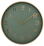 Karlsson 5973GR ceas de perete design, verdedeschis, diametru 40 cm