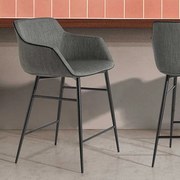 Scaun de bar tapitat design italian Tomika