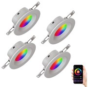 SET 4x corp de iluminat LED RGBW încastrat dimabil ESSENTIALS LED/6W/230V 2700-6500K CRI 90