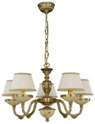 Candelabru din alama 5 brate design italian 6522