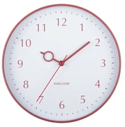Karlsson 5992RD ceas de perete design roșu,diametru 30 cm