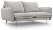 Canapea Cosmopolitan Design Vienna, 160 cm, gri deschis