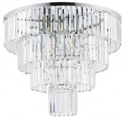Plafoniera clasica 12 becuri E14 Cristal 7631 Nowodvorski