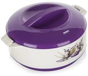 Bol termo cu capac BANQUET Lavender 2,5 l