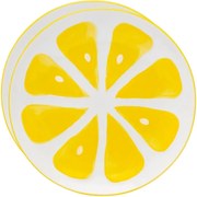 Altom Set de farfurii ceramice Tropicana lămâie 20cm, 2 buc.