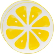 Altom Set de farfurii ceramice Tropicana lămâie 20cm, 2 buc.
