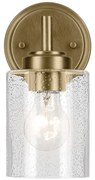 Lampă de perete Kichler KL-WINSLOW-1W-NBR WINSLOW 1xE27/60W/230V alamă
