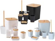 Set de baie din plastic BATHINO 6 piese - mai multe culori Culoare: Gri