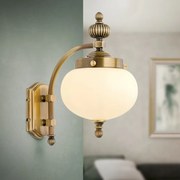 Aplica de perete stil clasic Nostalgie down alama antique/champagne