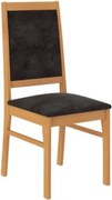 Scaun tapitat. din lemn, K68, ADRK Furniture (Culoare: Arin)