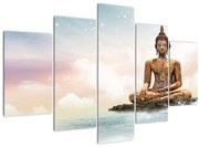 Tablou - Buddha care supraveghează pământul (150x105 cm)