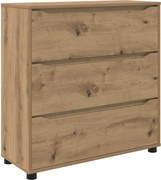 vidaXL Dulap de depozitare Stejar Artizanal 80 x 31 x 81 cm