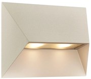 Aplica de perete pentru iluminat exterior IP54 Pontio 27 bej nisip