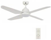 Ventilator LED de tavan Lucci Air 212994 ARIA LED/18W/230V alb + telecomandă