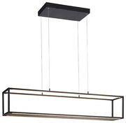 Lampă pendant de design neagră incluzând LED cu dimmer tactil - Jitske