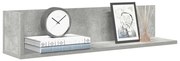 vidaXL Rafturi perete 2 buc. gri beton 75x16,5x16,5 cm lemn prelucrat