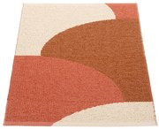 Covor pentru exterior și interior cărămiziu 70x90 cm Hill Brick Rust – Pappelina