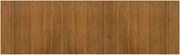 vidaXL Covor dreptunghiular, maro, 60x200 cm, bambus