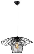 Lustră Squid Lighting Root, înălțime 123 cm, negru