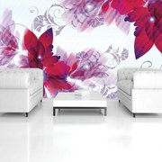 Fototapet - Arta din flori - abstact (152,5x104 cm)