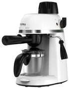 Espressor Floria ZLN9359 Alb, putere 800W, presiune de 3.5 bari, usor de curatat