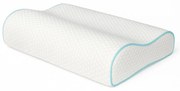 Pernă anatomică cu umplutură de spumă cu memorie 42x61,5 cm – Mila Home