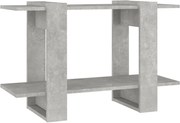 vidaXL Bibliotecă/Separator cameră, gri beton, 80x30x51 cm
