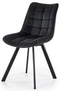 Scaun de bucaterie Jordan, negru