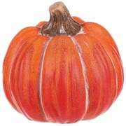 Dovleac înalt fără găuri portocaliu, ceramică,diametru 12 cm, diam. 12 cm