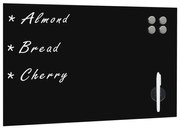 vidaXL Tablă magnetică de perete, 50 x 30 cm, sticlă